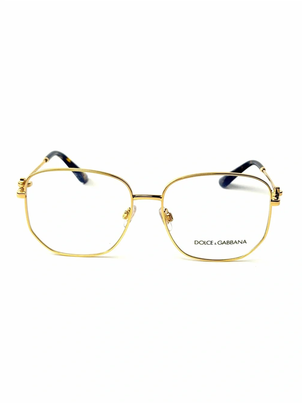 Dolce & Gabbana Eyeglasses DG 1356 02 Gold Authentic New 57mm NWT